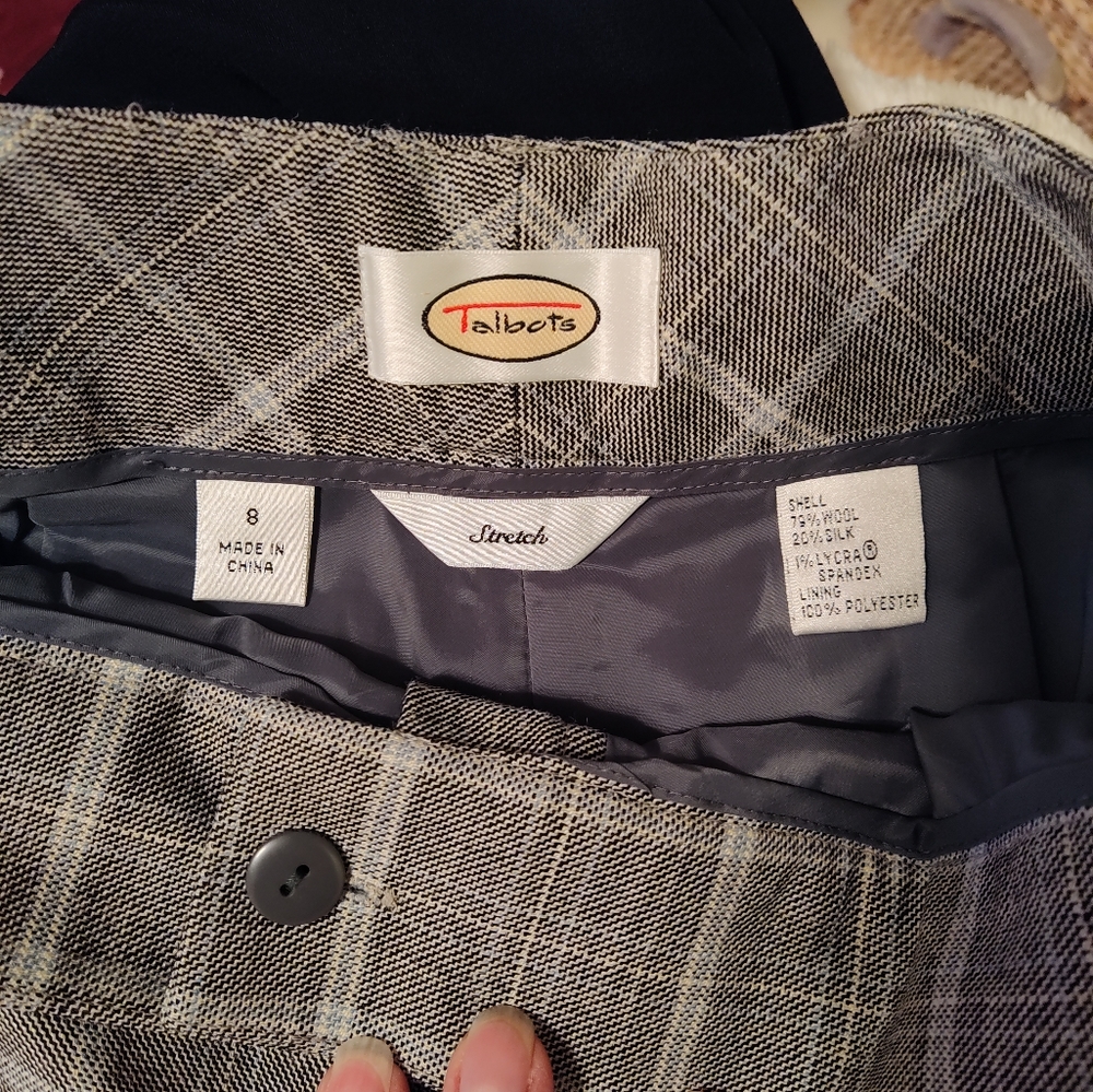 Talbot's plaid pants - Picture 6 of 6